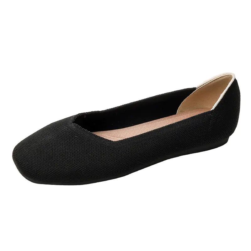 New Beijing Style Woven Flat Shoes for Women