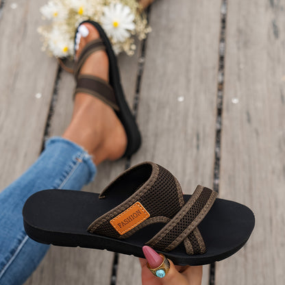 Women's Sporty Slip-On Mesh Sandals