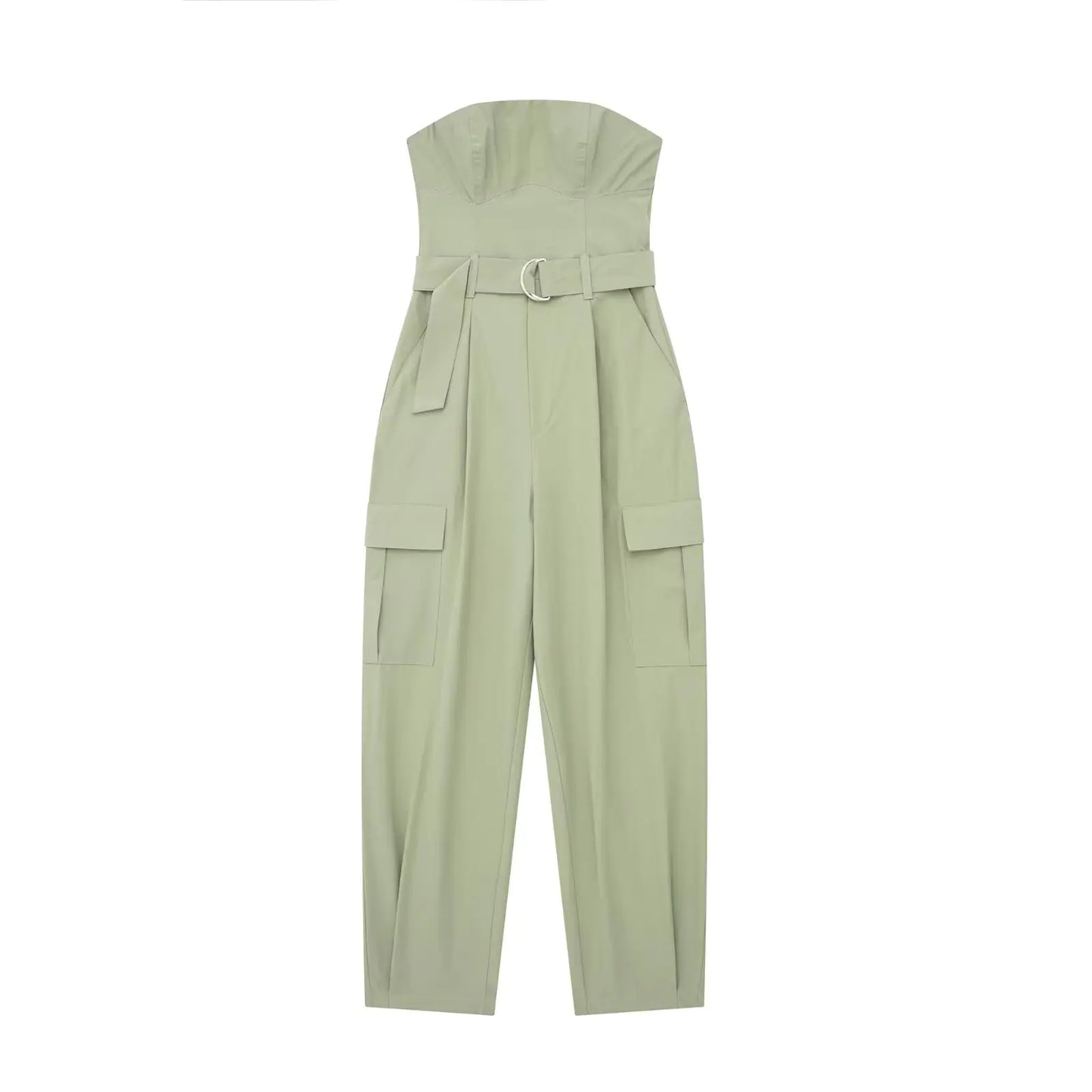 2023 Summer Women's Fashion Strapless Jumpsuit