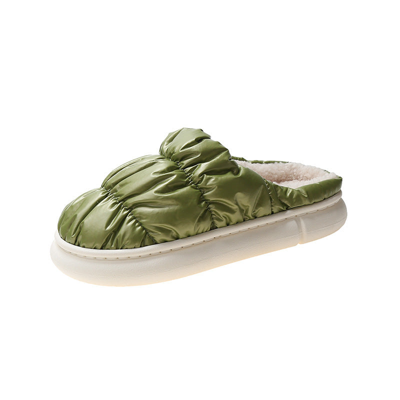 Warm Velvet Cotton Slippers for Women - New Style