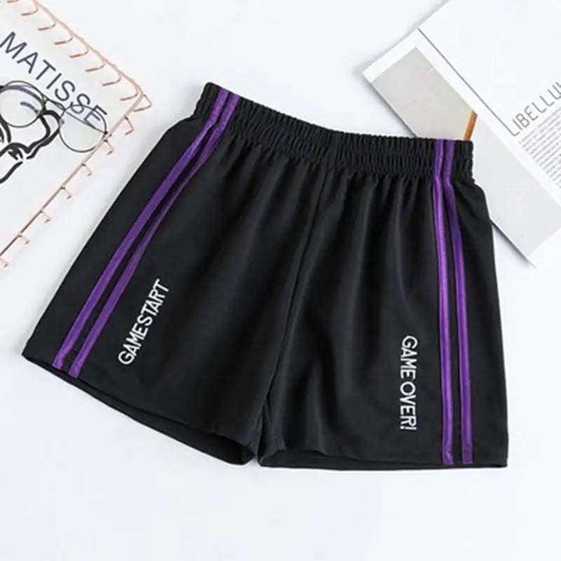 Plus Size High Waist Casual Wide Leg Shorts - Trendy Attic Store01