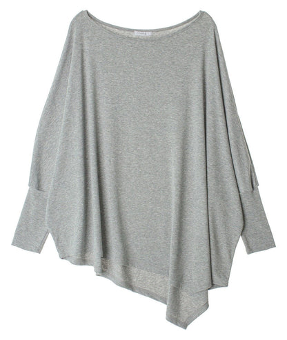 Plus Size Women's Irregular Hem T-Shirt & Hoodie