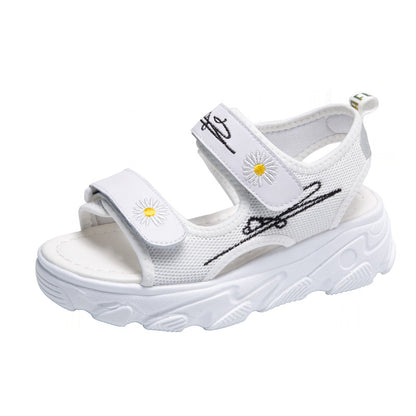 New Velcro Platform Casual Beach Shoes for Women