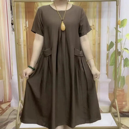Plus Size Casual Dress for Summer - Stylish & Versatile