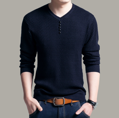 Casual Wool Sweater for Men