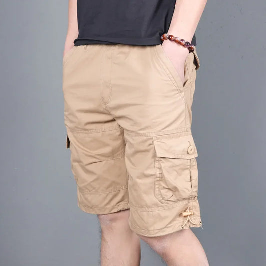 Brand Men's Cargo Shorts Fashion Leisure Short
