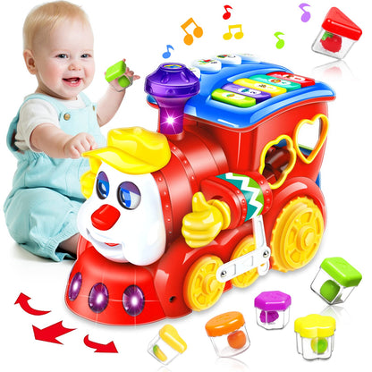 Baby Toys for 1 Year Old Boy Girl Gift Musical Train Baby