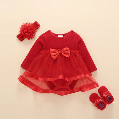 Girls' Autumn Soft Touch  Dress