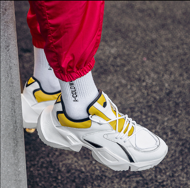 Men's Spring Fashion Sneakers  Trendy Casual Dad Shoes