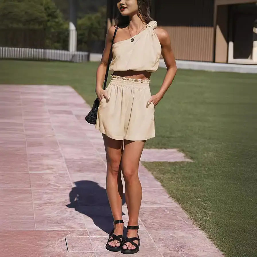 Summer Street Style Women's Two-Piece Set