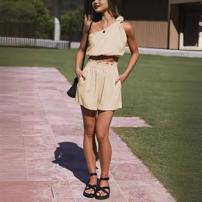 Summer Street Style Women's Two-Piece Set