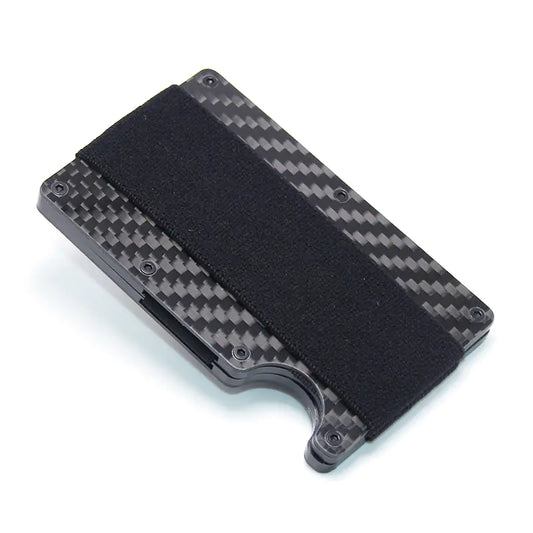 Men's Business Card Holder - RFID Carbon Fiber Wallet