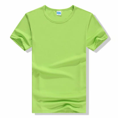 Custom Quick-Dry Round Neck T-Shirts for Events
