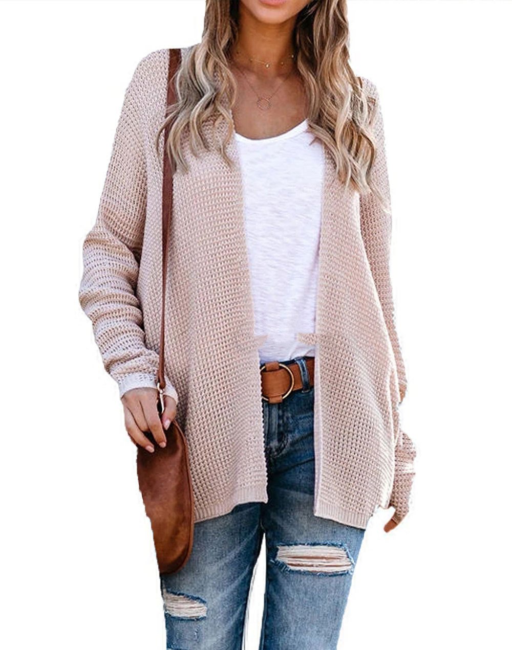 "New Loose Large Size Knitted Cardigan for Women"
