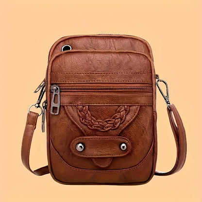 Adjustable Strap Bag Vintage Style Women's Mini Crossbody Bag