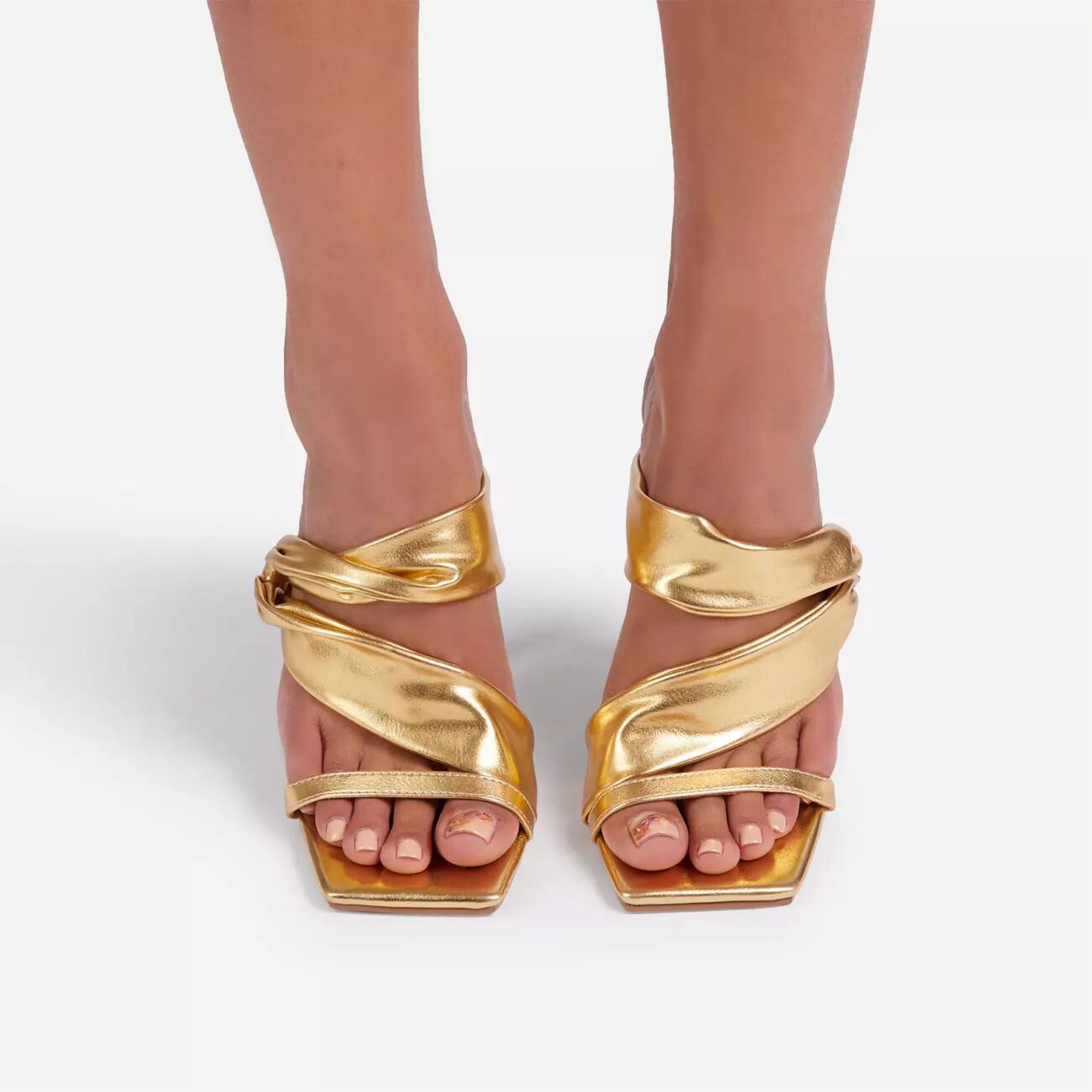 Large Women's Open-Toe High Heel Sandals and Slippers
