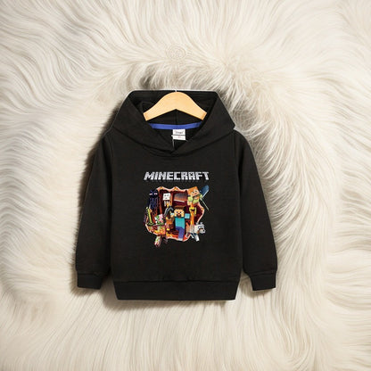 Boys' Hooded Sweatshirts - Pure Cotton Casual Tops