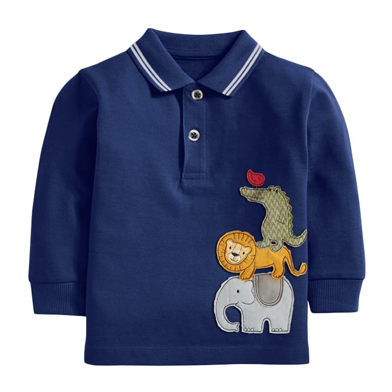 Little Maven Boys' Autumn T-Shirt - European Style