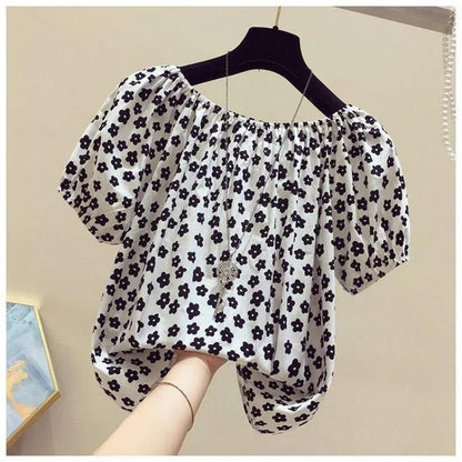 Floral Off-Shoulder Blouse for Women
