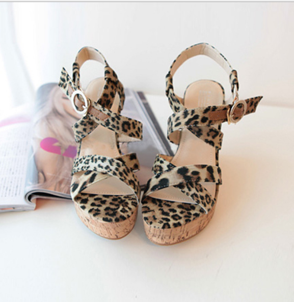 Waterproof Platform Wedge Sandals for Women