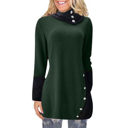 New Long Sleeve Irregular Dress for Women