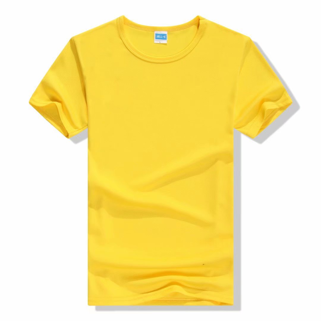 Custom Quick-Dry Round Neck T-Shirts for Events