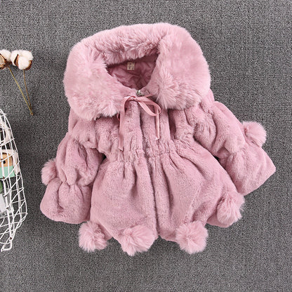 New Fashion Winter Girls' Sweater Coat