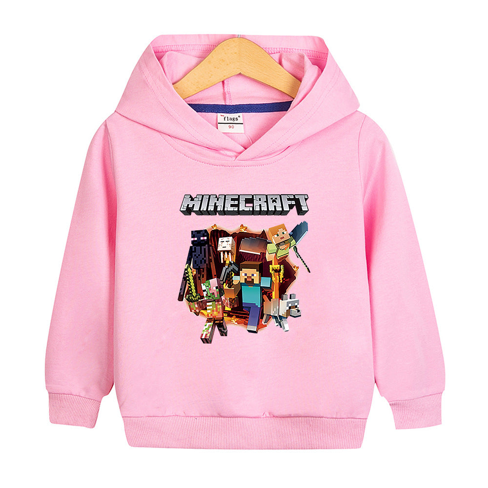 Boys' Hooded Sweatshirts - Pure Cotton Casual Tops