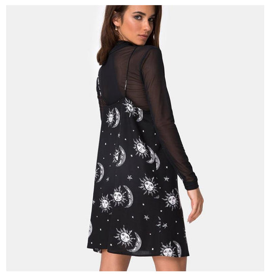 Floral Backless Summer Dress for Women