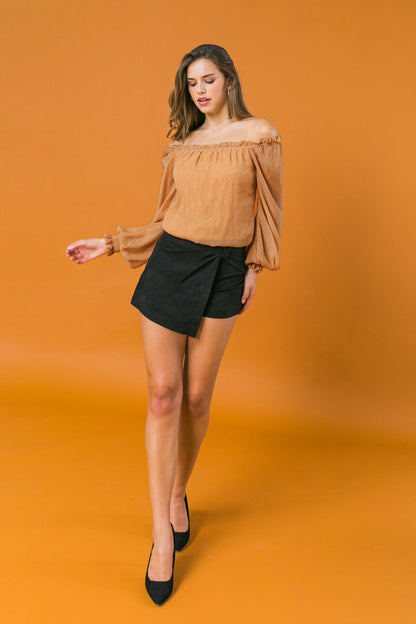 MY LAST WISH WOVEN TOP