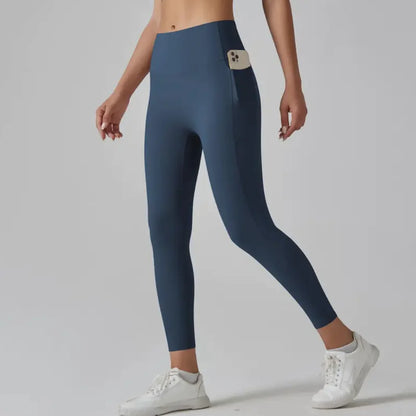 High-Waist Fitness Pants - Trendy Attic Store01