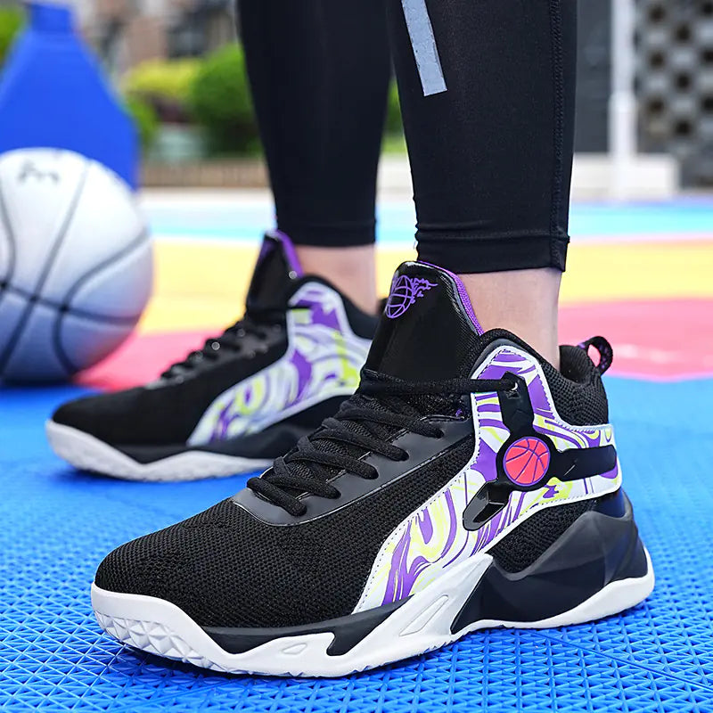 Men's Basketball Shoes for Youth and Students (Fashion)