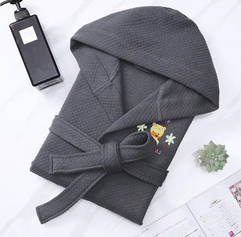 Children's Cartoon Cotton Bathrobes for Boys and Girls