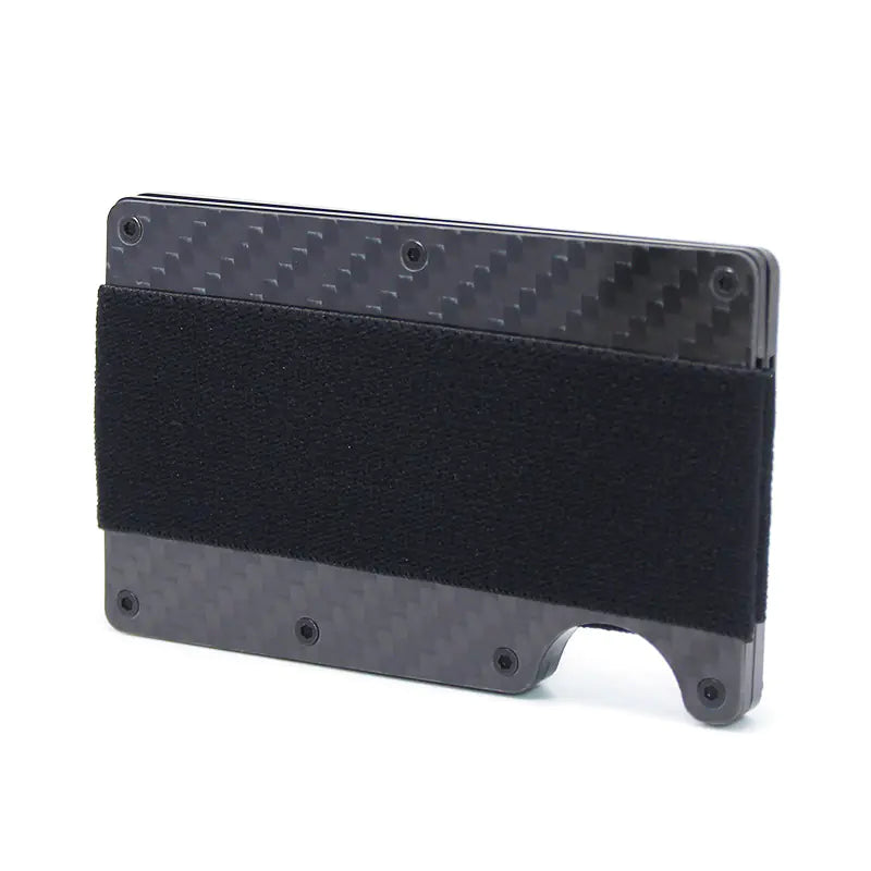 Men's Business Card Holder - RFID Carbon Fiber Wallet