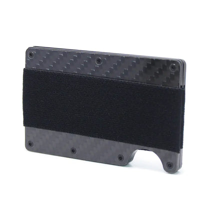 Men's Business Card Holder - RFID Carbon Fiber Wallet