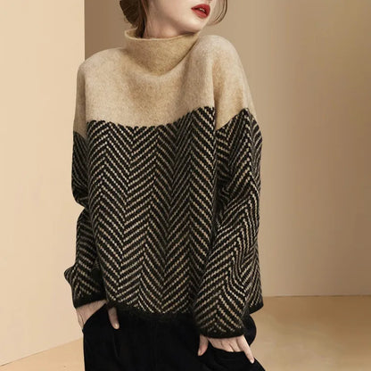 Fashion New Women's Wool Turtleneck Sweater
