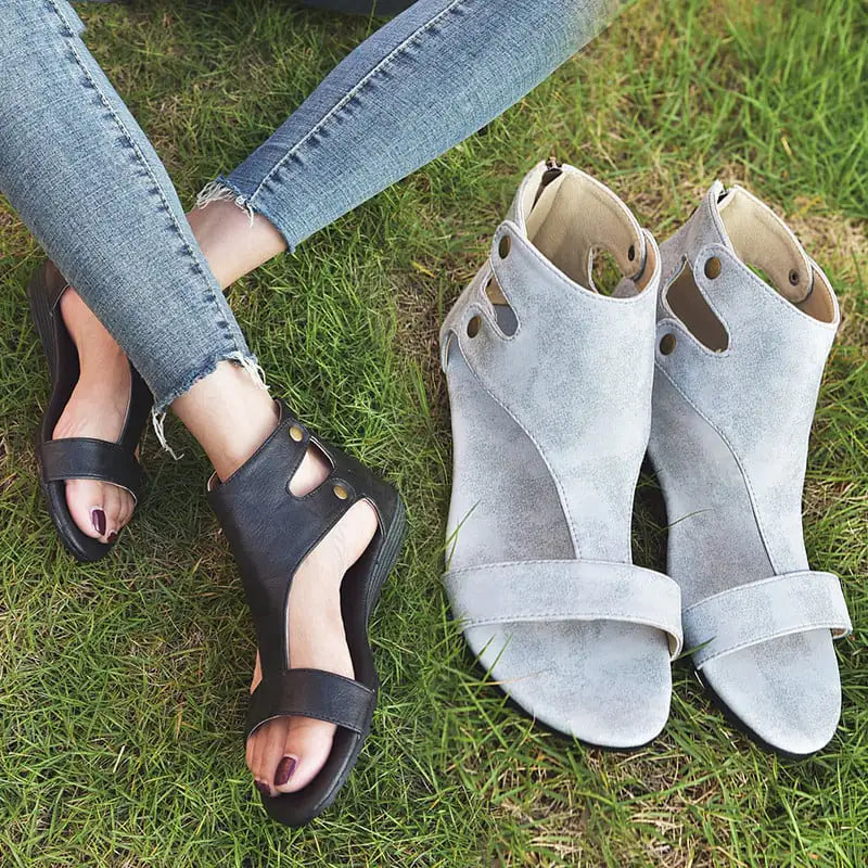 Retro Plus Size Women's Sandals