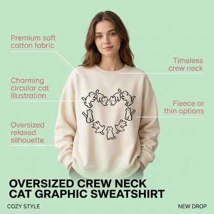 Casual Loose Slimming Round Neck Sweater