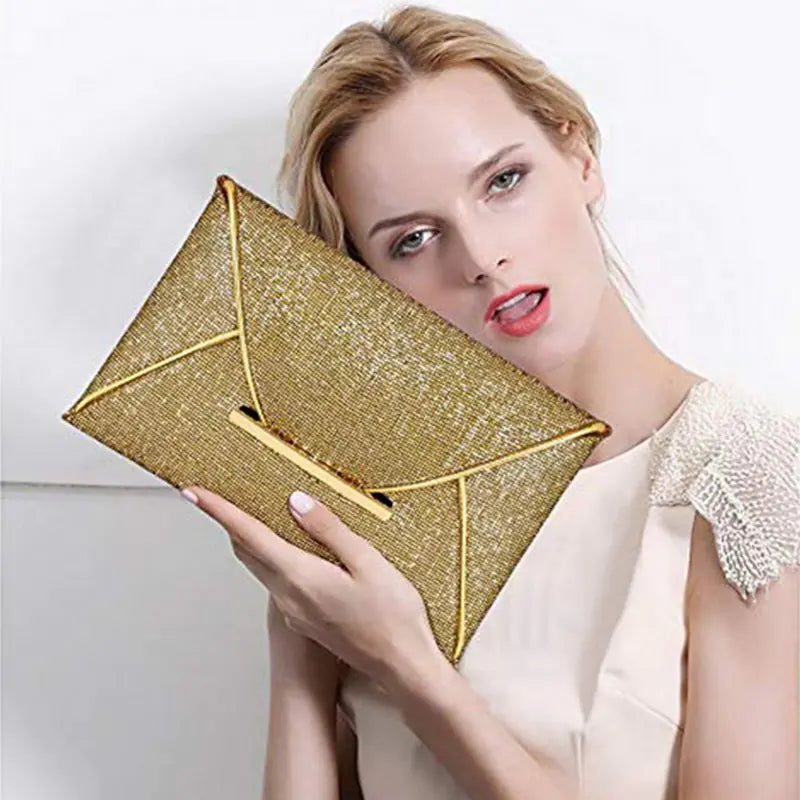 Sequin Clutch Bag - Elegant Fashion Party Purse
