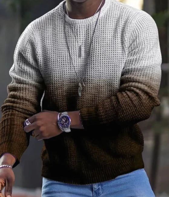 3D Pullover Casual Long Sleeve T-Shirts for Men - Trendy Attic Store01