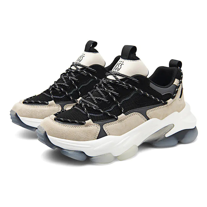 Fashionable Men's Casual Low-Top Dad Sneakers