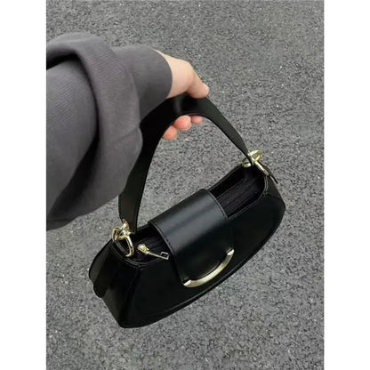 Vintage Saddle Bag for Women - Chic Shoulder Crossbody