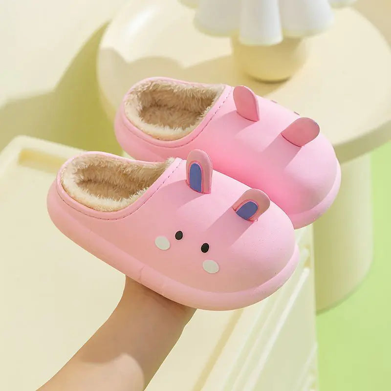 Children's Waterproof Thermal Fleece Lined Slippers