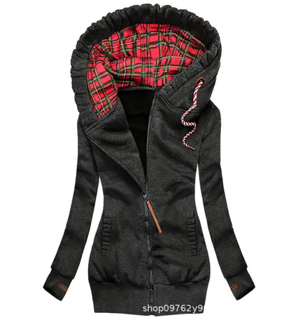 Plus Size Thick Casual Women's Autumn Winter Jacket