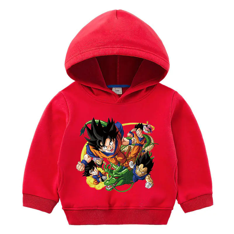 Kids Hooded Sweatshirt, Fleece Lined Outerwear