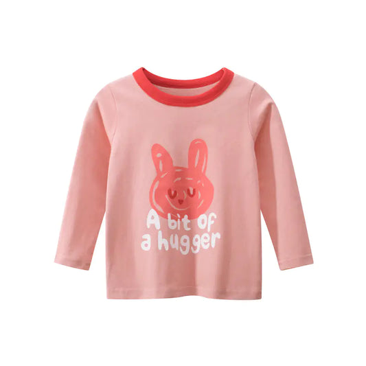 Korean Style Long-sleeved T-shirt for Girls