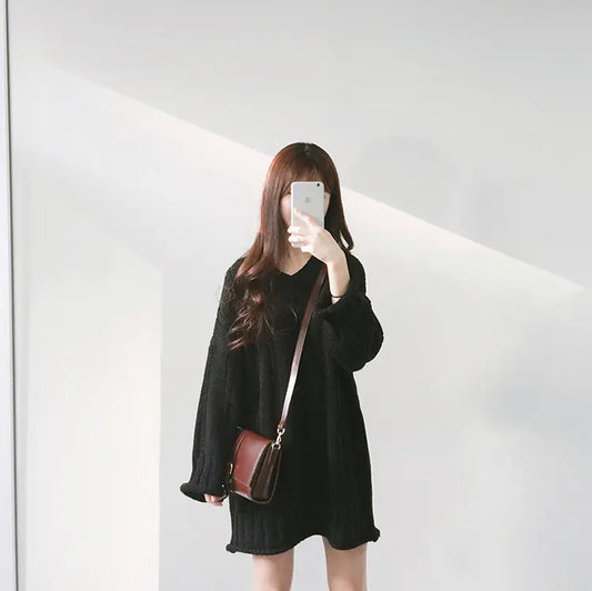 Knit Sweater Dress for Women