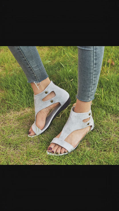 Retro Plus Size Women's Sandals