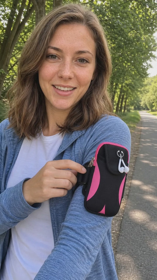 Multifunctional Running Phone Arm Bag - Waterproof Wrist Pack