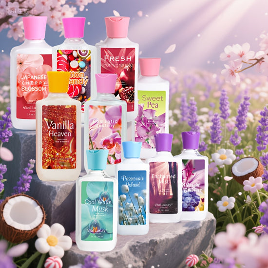 48hr Hydration Body Lotion 15 Fragrances for Dry Skin